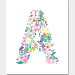 A - Decorative Alphabet Posters and Art